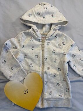 Cat & Jack - Floral Print Kids Hoodie